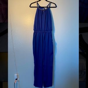 Blue A’gaci Flowy Jumpsuit